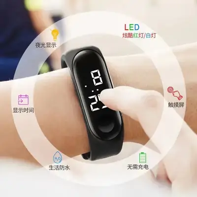 Waterproof Sweat Proof Male Female Sports Bracelet