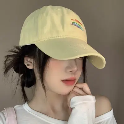 Black Aboutn Thexu Korean Style Sun Hat for Women Men