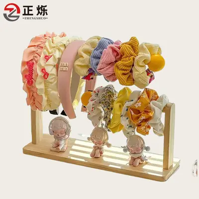 Wooden Jewelry Display Rack for Braces, Necklaces, Watches
