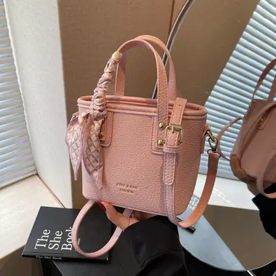 Pink Crossbody Bag for Women 2025 Trendy Casual Shoulder Bag