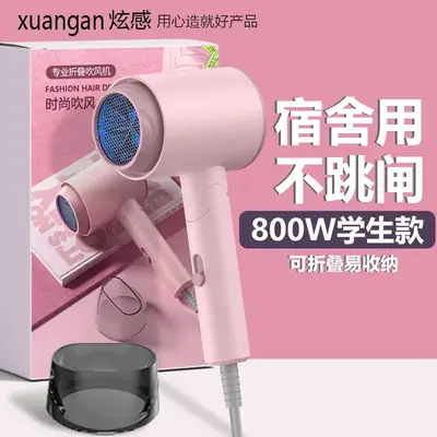 University Hair Dryer with Negative Ion & Foldable Design