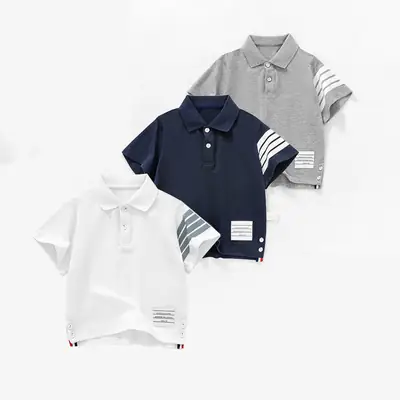 Boys Navy Polo Shirt Short Sleeve 2026