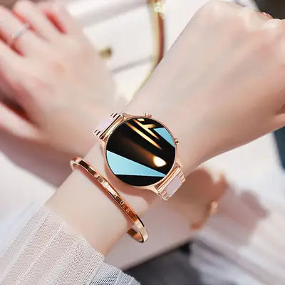 Smart Watch Women Bluetooth Phone Multi Function Heart Rate Sports Bracelet