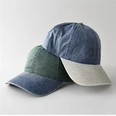 Women Sunshade Duck Cap Gray Black Baseball
