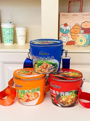 2025 Korean Style Instant Noodle Bags for Women