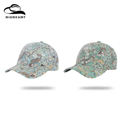 Foreign Trade Hat with Leopard Print for Men Women
