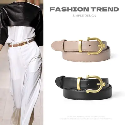 Gold Plated Women's Belt for Casual Wear