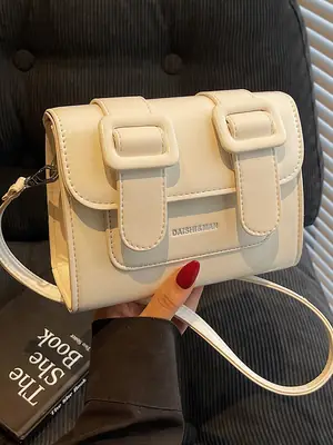 Women's 2025 Cambridge Crossbody Bag Cream Leather