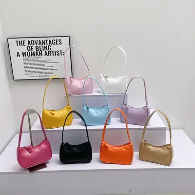 2023 Mini Underarm Bag Candy Color Shoulder Bag