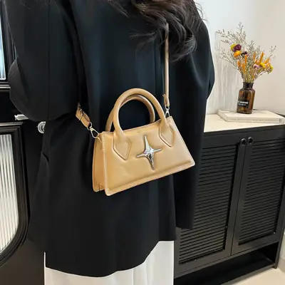 Candy Colored Crossbody Bag for Women