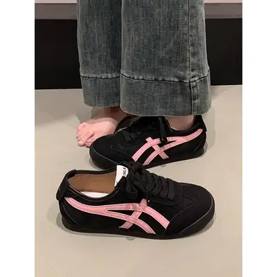 Pink Lace German Training Shoes 2025 Spring New