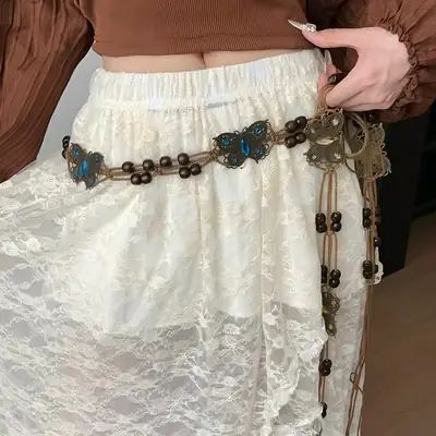 Bohemian Butterfly Belt for Women Spring Summer