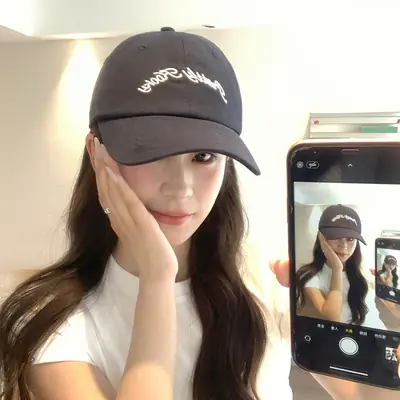 Women Korean Style Bow Tie Baseball Cap
