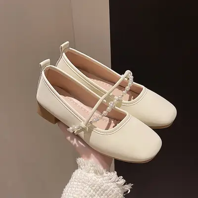 Women's Elegant Lace Cheongsam Flat Shoes 2025