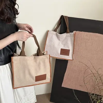 Women Large Capacity Korean Style Tote Bag 2026