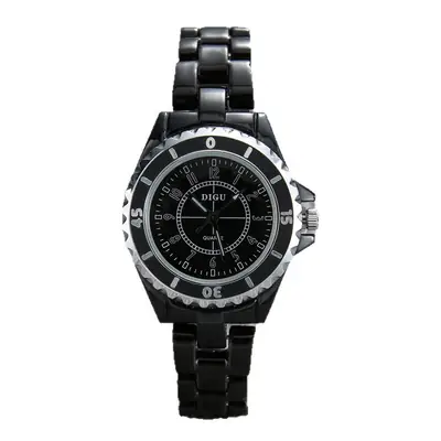 Black Ceramic Luminous Women's Quartz Watch
