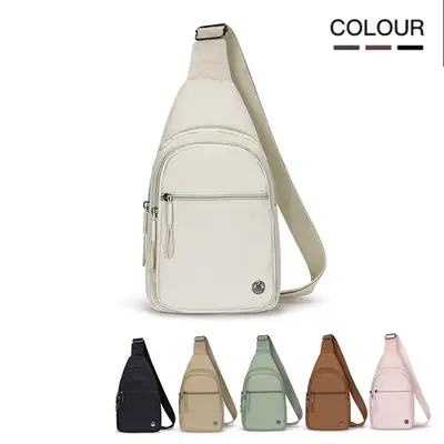 Women's Nylon Crossbody Bag Solid Color All Match
