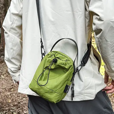 Green Lightweight Camping Crossbody Bag for Women