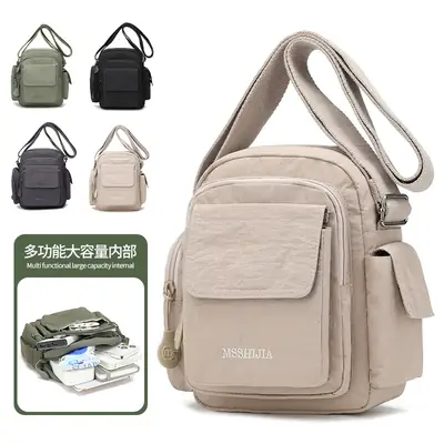 Ultra-light Waterproof Crossbody Messenger Bag for Men Women