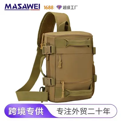 Masawe Tactical Shoulder Bag Large Capacity Tan Multi-Functional