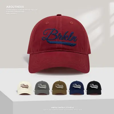 Bikini Embroidered Baseball Cap Multi Color
