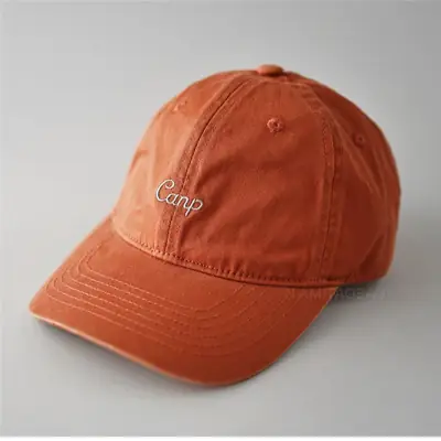 Beige "Cap" Baseball Cap for Men Women Casual Sunshade