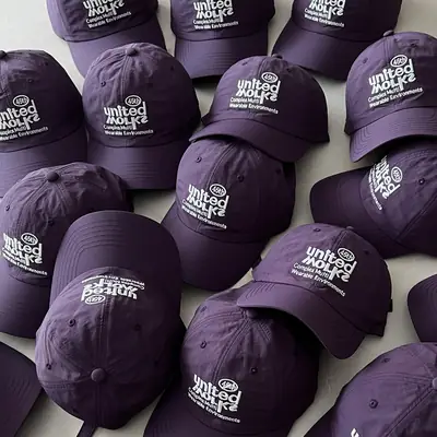 Dark Purple United Molke Baseball Cap for Men