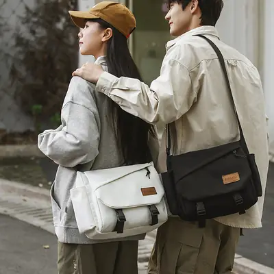 Crossbody Bag for Men Japanese Style Harajuku Messenger Bag