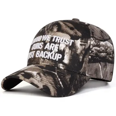 Retro Camo Baseball Cap Women Large