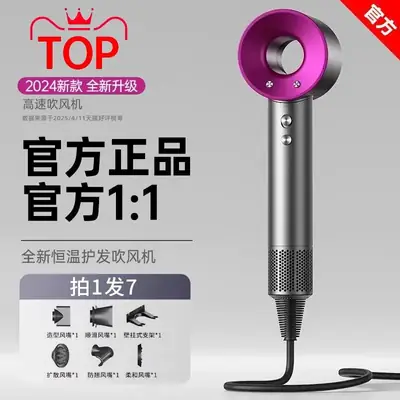 Leafless Hair Dryer with Negative Ion & Silent Operation