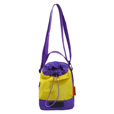 Black Drawstring Water Bottle Bag for Men Women