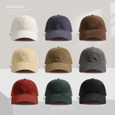 Retro Red Baseball Cap for Kids All Match 65cm
