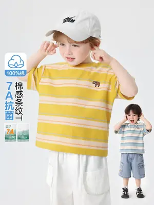 Right European Boys Striped T-Shirt Summer 2026