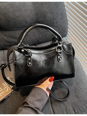 Black Crossbody Handbag for Women 2025