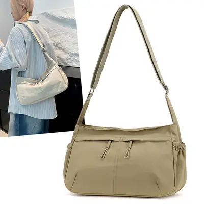 Japanese Style Large Capacity Shoulder Bag for Women