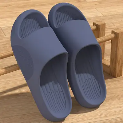 EVA Sandals for Men Black Non-Slip Comfortable Slippers