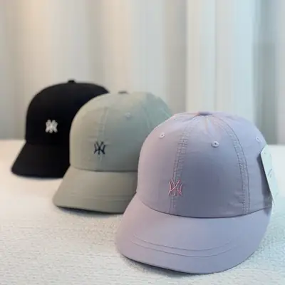 New Denim Ripped Baseball Cap Large Circumference White Black