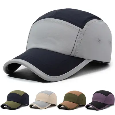 Women Men Summer Matching Baseball Cap Olive Brown