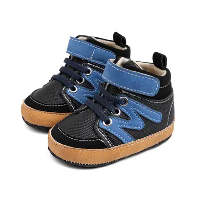 2025 New Baby Boy Casual Shoes High-Top Soft-Soled Baby Shoes Cross-Border 0-1 Years Old Versatile Baby Shoes