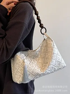 Vintage Guftan Embroidered Handbag for Women
