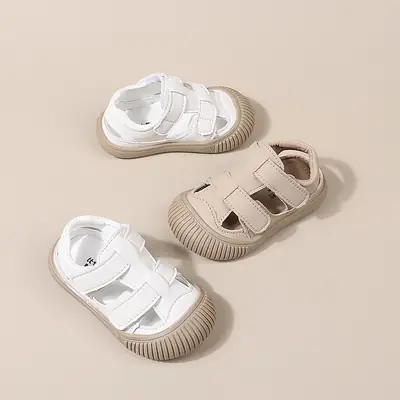 Summer New Children's Sandals Soft Sole Non-slip Baby Toddler Shoes 1-3 Years Old and a Half Baby Shoes Beach Shoes