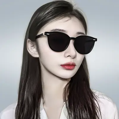 2025 Korean Style Sunglasses for Women Pink Polarized