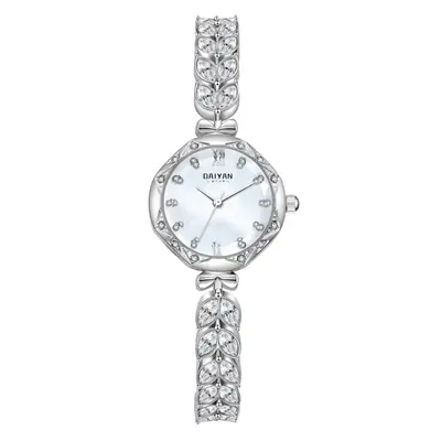 Women's Mermaid Diamond Watch Purple Quartz