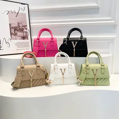 Women's High-end Crossbody Bags Multi-color Square Design