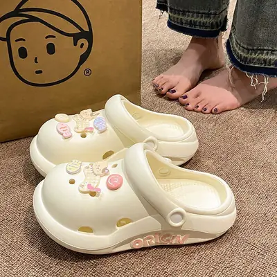 Cute Cat Clogs Women Summer Sandals Non Slip EVA