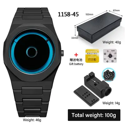 Watch Men's Advanced Sense Waterproof Women's Watch Southeast Asia Middle East Explosions Plastic Men's Quartz Watch Cross-border New