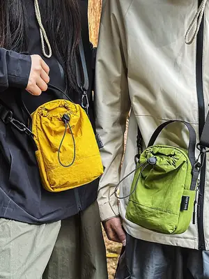 Crossbody Phone Bag Yellow Green 2025 Travel