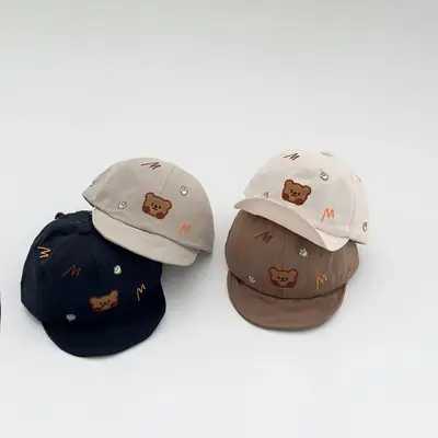 Baby Cartoon Bear Cap Sun Hat for Boys Girls Month Old