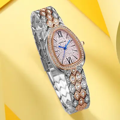 Women's Quartz Watch Steel Band Waterproof Fashion Watch