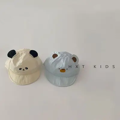 Newborn Bear Sun Hat 0-3M Baby Cap